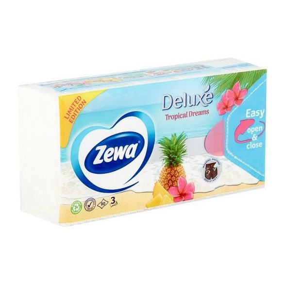 Papírzsebkendő Zewa Softis 90db/csomag