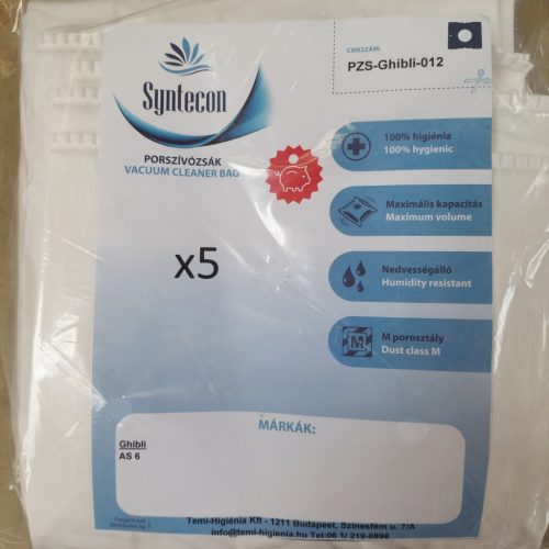 Porzsák Ghibli AS-6   5 db/ csomag
