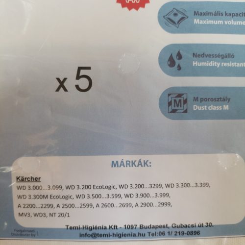 Porzsák Karcher syntecon 043 WD3300 5 db/ csomag