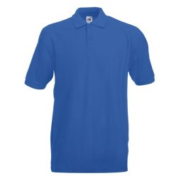 Póló FOL 65/35 galléros Royal Blue M