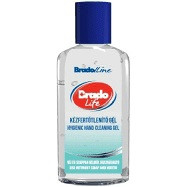 BradoLife kézfertőtlenítő gél 50ml