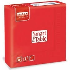 Szalvéta FATO Smart Table 33x33 Piros (24) 82621700
