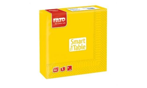 Szalvéta FATO Smart Table 33x33 Sárga (24)