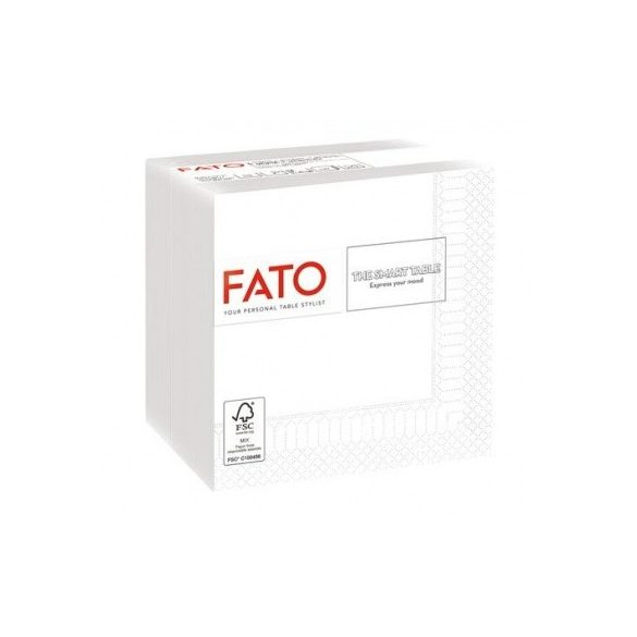 Szalvéta FATO Smart Table Bianco 24x24  82220003