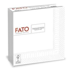 Szalvéta FATO Smart Table 33x33 Fehér 1/4 82625002 (48)