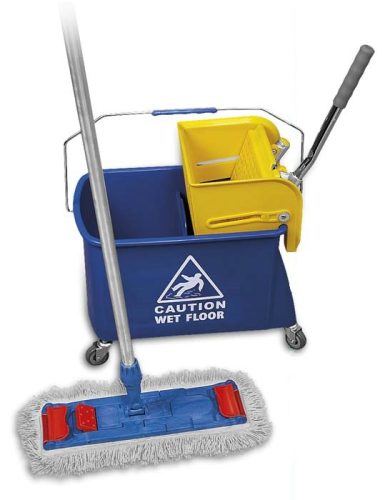 Takarítókocsi 20L vödör+40cm mop szettel