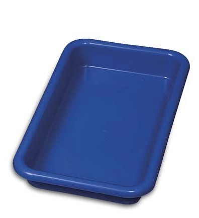 Takarítókocsi tálca 30,5x51x8 kék KOMBI