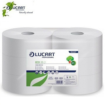 Toalettpapír Lucart ECO 26J 80% 812207U