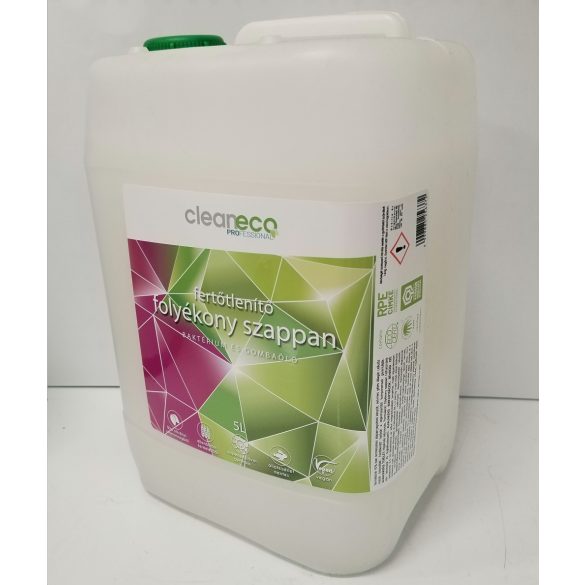 Cleaneco fertőtlenítő folyékony szappan 5L