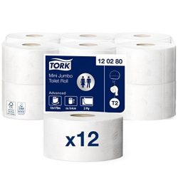 Tork Advanced Mini Jumbo toalettpapír T2 120280