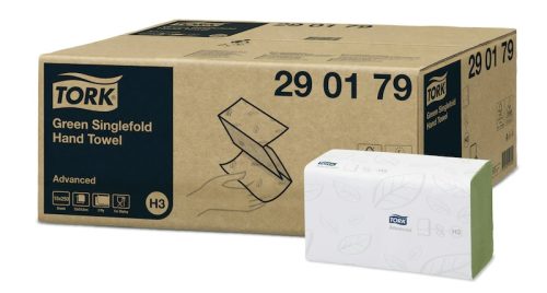 Tork Advanced kéztörlő zöld H3 290179