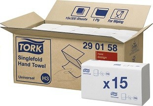 Tork Universal Soft kéztörlő H3 290158