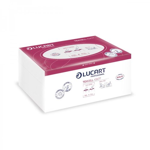 Lucart Texicell 43x77 fodrászati papírtörölköző 853008B