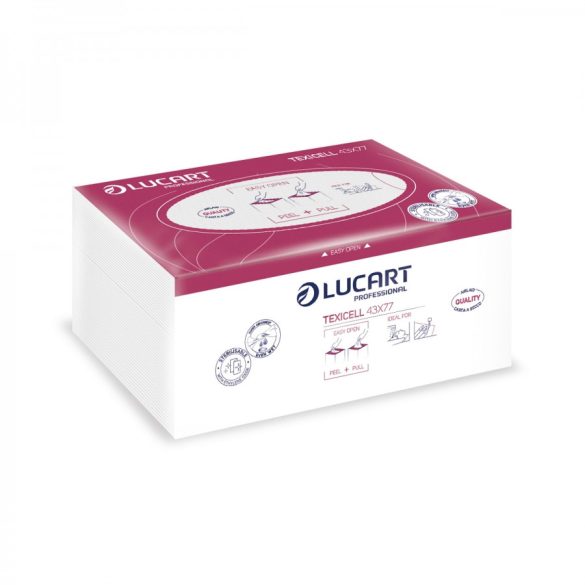 Lucart Texicell 43x77 fodrászati papírtörölköző 853008B