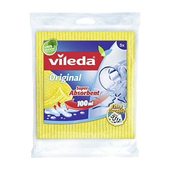 Vileda Aqua szivacskendő 5db/csomag 142267