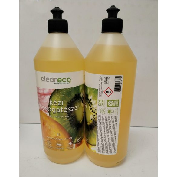 Cleaneco kézi mosogatószer koncentrátum 1L -mango& papaya illattal