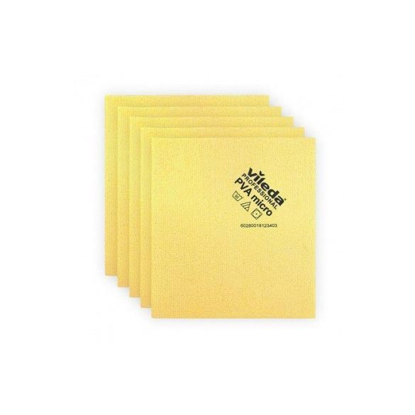 Vileda PVA Micro törlőkendő sárga 143587