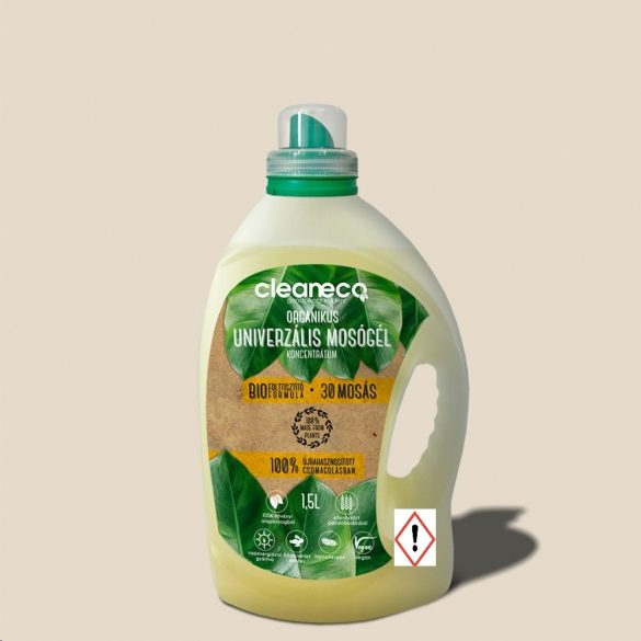 Cleaneco organikus univerzális mosógél koncentrátum 1,5L