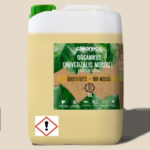 Cleaneco organikus univerzális mosógél koncentrátum 5l