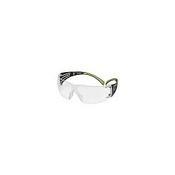   Szemüveg 3M SecureFit átlátszó, fekete-zöld szár SF401AF-EU
