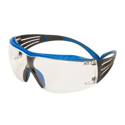 Szemüveg 3M SecureFit, kék-szürke szár t SF401XSGAF-BLU  kék-szürke