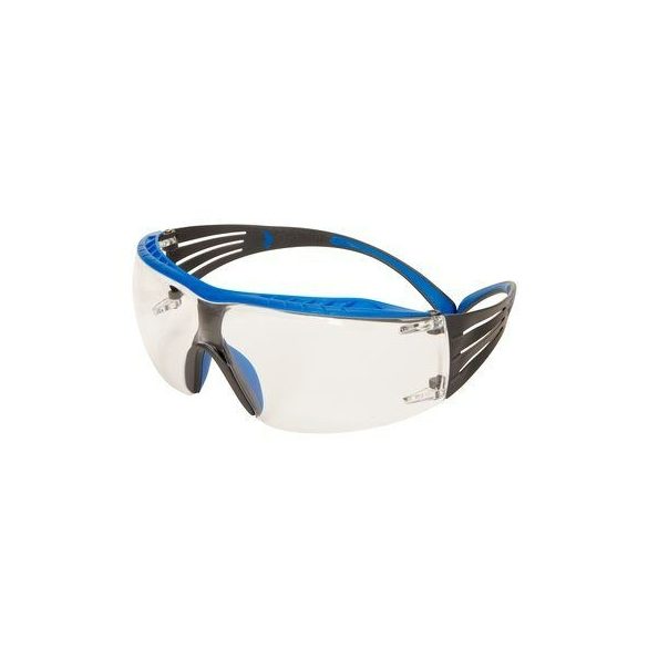 Szemüveg 3M SecureFit, kék-szürke szár t SF401XSGAF-BLU  kék-szürke