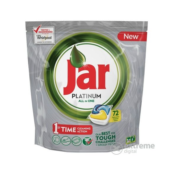 Mosogatógép tabletta JAR Platinum 70db-os Yellow