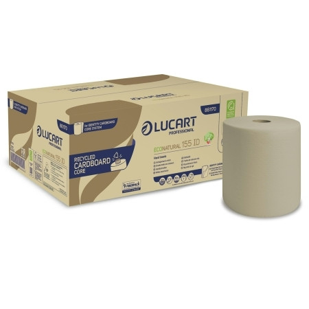 Kéztörlő papír Lucart EcoNatural 155 ID 861170 Cardbord Core