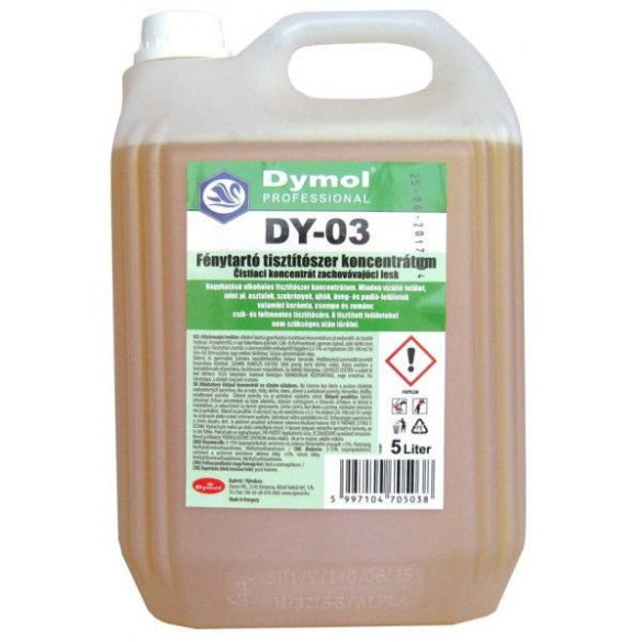 Dymol DY-03 fénytartó tisztító 5L