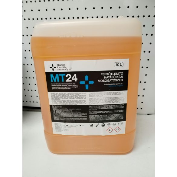 MT24 Fertőtlenítő hatású kézi mosogatószer 10L