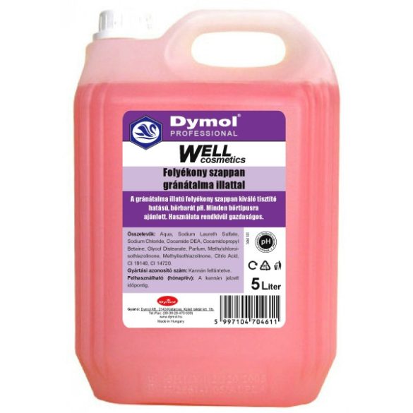 Dymol Well folyékony szappan gránátalma 5L