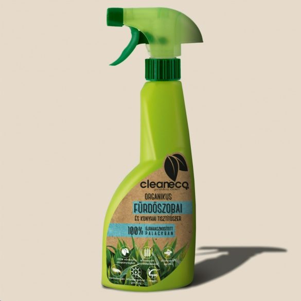 Cleaneco organikus fürdőszobai és konyhai tisztítószer organikus 500ml