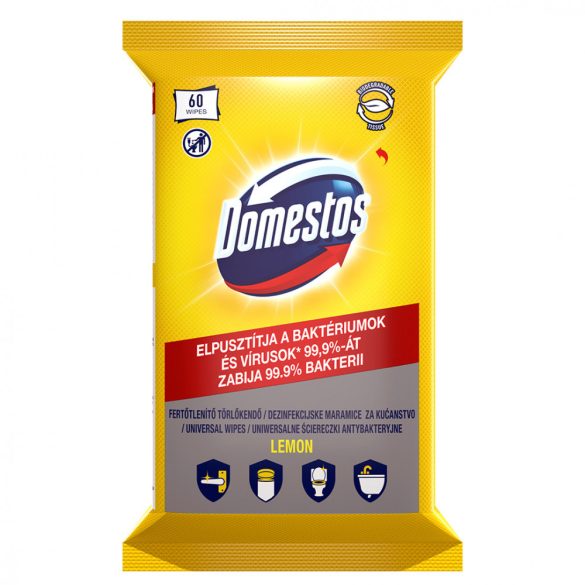 Domestos higiénikus törlőkendő 60db/csom