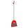 Seprű+ szemétlapát piros 110cm ALP