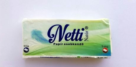 Papírzsebkendő Netti 100db, 3r, FAM