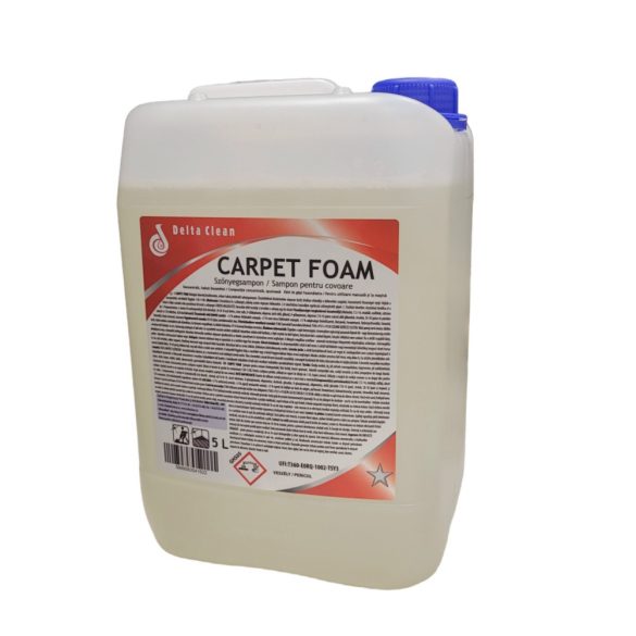 Delta Clean Carpet Foam habzó szőnyegtisztító 5L