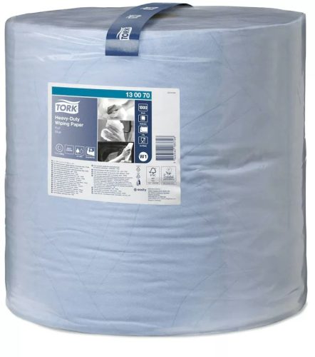 Tork ipari papír W1 Advanced 430, 2r., kék, 340m/tek 130070