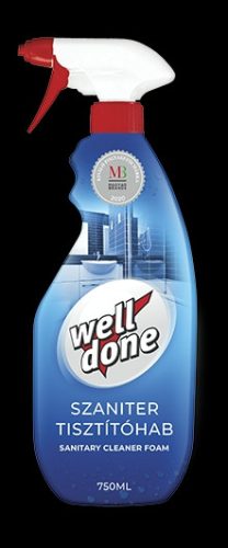 Well Done szaniter tisztítóhab 750ml