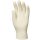 Kesztyű cérnakesztyű duplaszálas fehér férfi 9-10