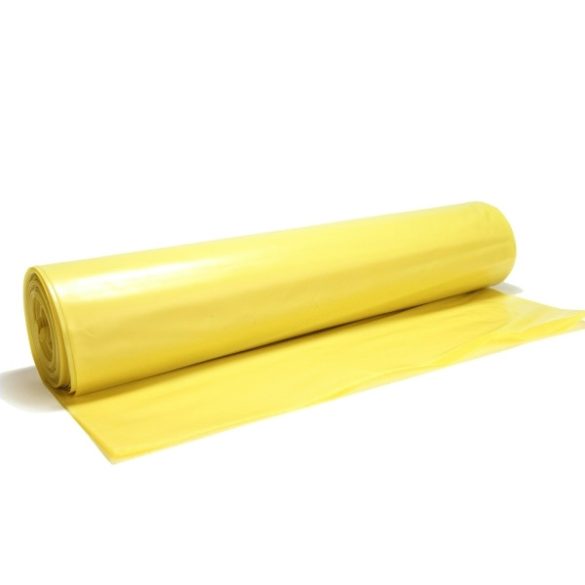 Hulladékzsák 50x60 sárga 13mik  30L