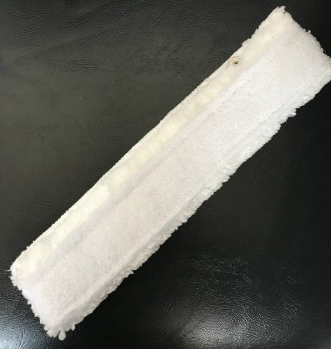 Ablakvizező huzat 35cm fehér+pad