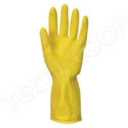Kesztyű gumikesztyű háztartási sárga L