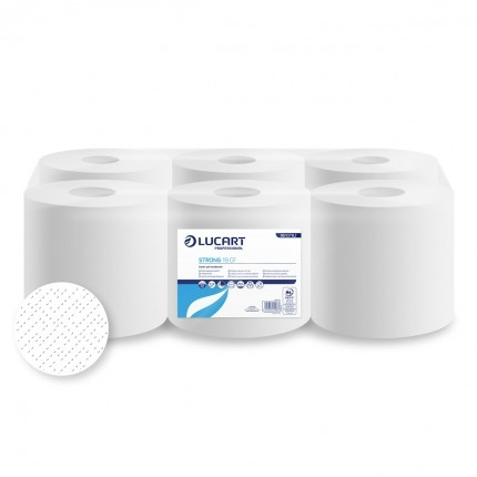 Kéztörlő papír belső tekerésű Lucart Strong 19CF 100%  861078J