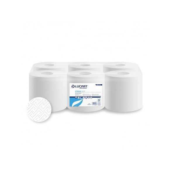 Kéztörlő papír belső tekerésű Lucart Strong 19CF 100%  861078J