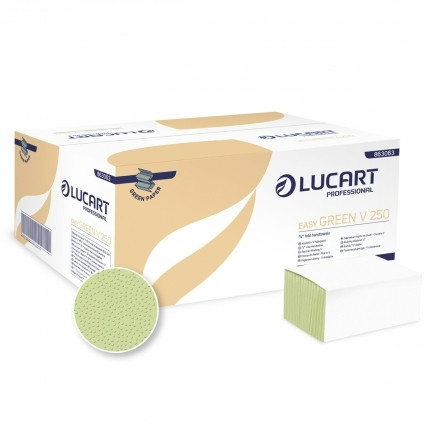 Kéztörlő papír Lucart  Easy Green V250