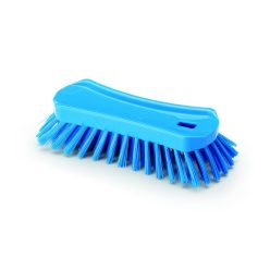   Igeax élelmiszeripari ergonómikus kézi súroló kefe kék 0,5mm közepes sörtével