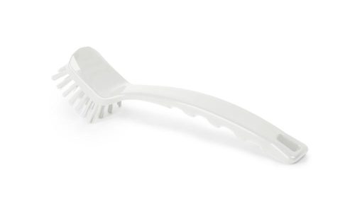 Igeax élelmiszeripari négyszögletes mosogató kefe fehér 0,5mm közepes sörtével