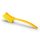Igeax élelmiszeripari kézi kefe hosszú nyéllel sárga 0,5mm közepes sörtével