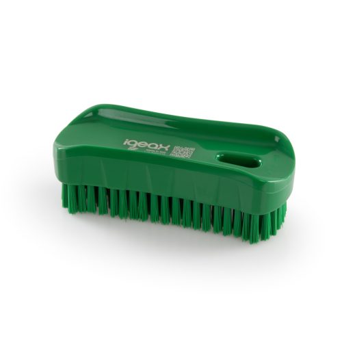 Igeax élelmiszeripari precíziós tisztítókefe zöld, 0,3mm puha sörtével