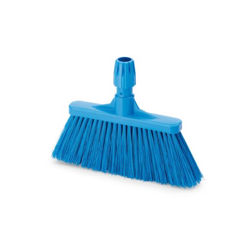 Igeax élelmiszeripari magas seprű fej, kék 0,5mm közepes sörtével